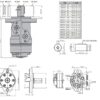 dimenzije hidromotor MPE