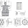 dimenzije hidromotor MRF SH dimenzije hidromotor MRF SH