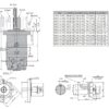 dimenzije hidromotor MS K dimenzije hidromotor MS K